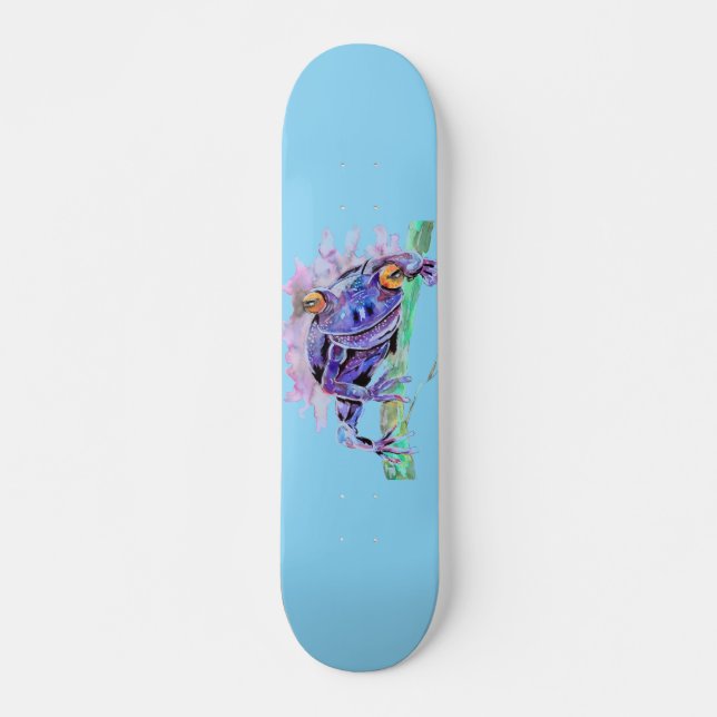 Skateboard Rana morada (Anverso )