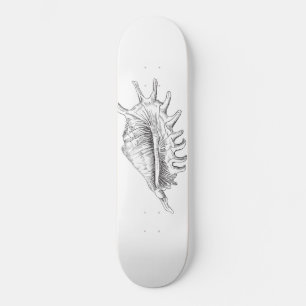 Skateboard Rapana Seashell Coffee Mug Teapot
