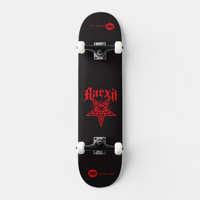 Skateboard Rarxh Deck_Pentagram (Anverso)