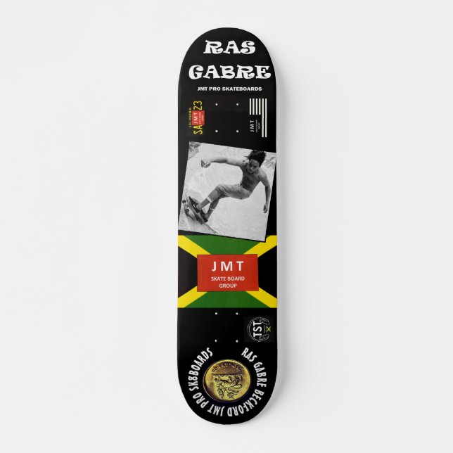 Skateboard RAS GABRE BECKFORD JMT 7 3/4" cubierta para skateb (Anverso )