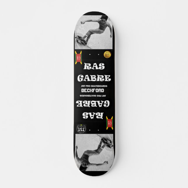 Skateboard RAS GABRE BECKFORD JMT 7 3/4" cubierta para skateb (Anverso )
