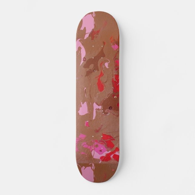Skateboard Raspberry Chocolate Maderi Resumen (Anverso)