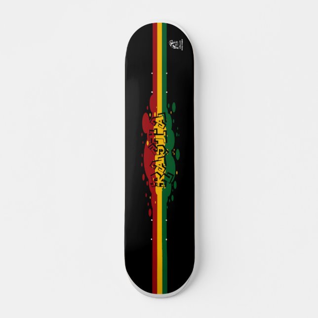 Skateboard Rasta (Anverso )