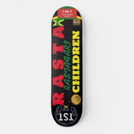 Skateboard RASTA CHILDREN JMT JAMAICA 8 Placa de patinaje de 