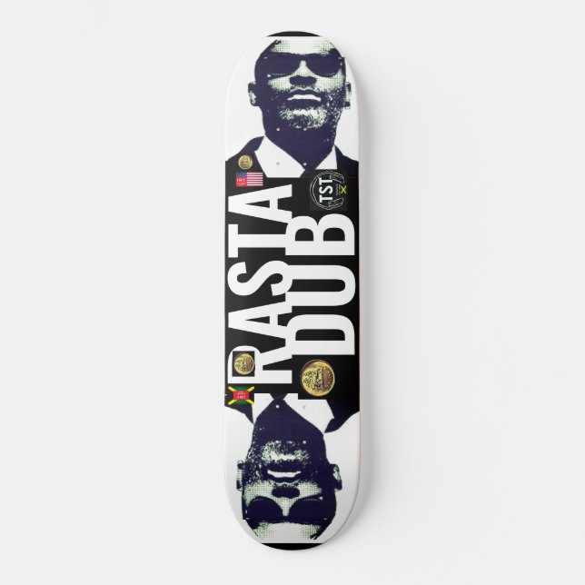 Skateboard RASTADUB NUM (Anverso)