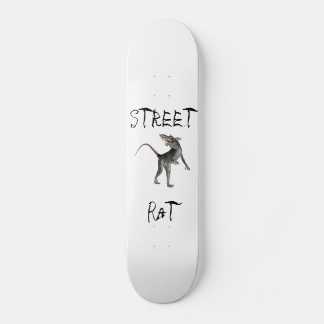 Skateboard Rata de la calle (Anverso)
