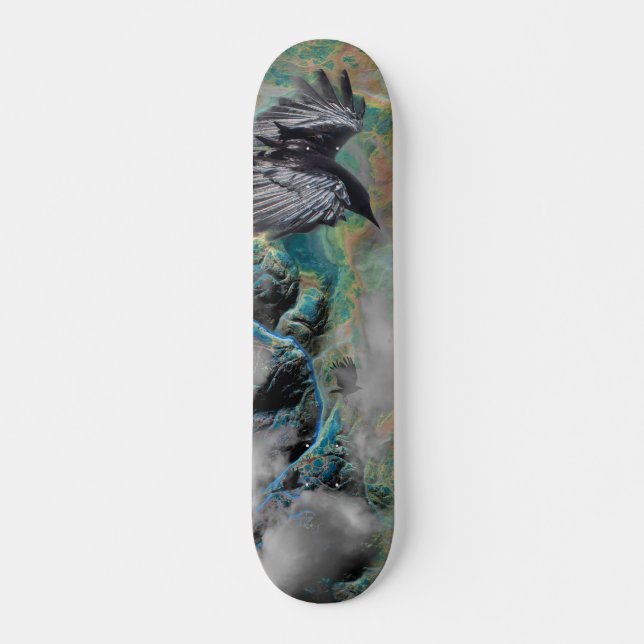 SKATEBOARD RAVEN SQUADRON (Anverso )