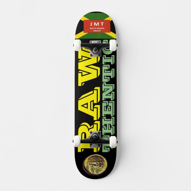 Skateboard RAWTHENTIC JMT (Anverso)