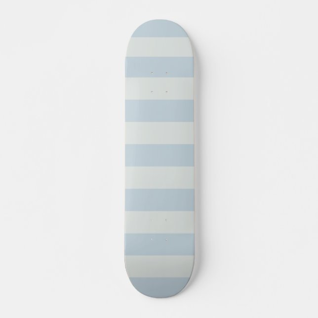 Skateboard Rayas Azules Claras (Anverso )