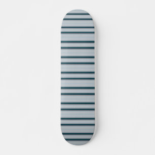 Skateboard Rayas azules grises lindas 