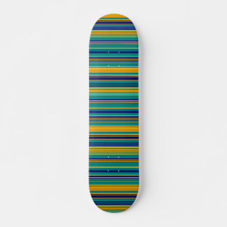 Skateboard Rayas de color