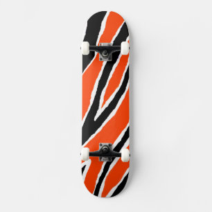 Skateboard Rayas de Tigre
