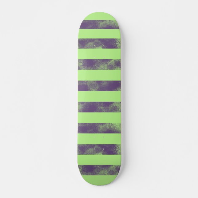 Skateboard Rayas del comodín (Anverso )