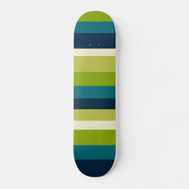 Skateboard Rayas irregulares 02 (Anverso)