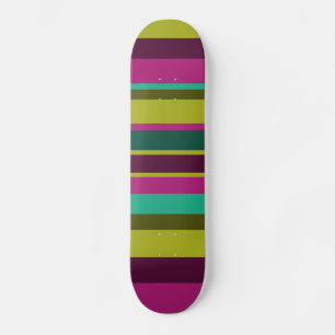 Skateboard Rayas irregulares 04