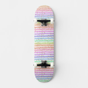 Skateboard Rayo de arcoiris