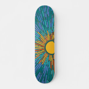 Skateboard Rayos del Sol