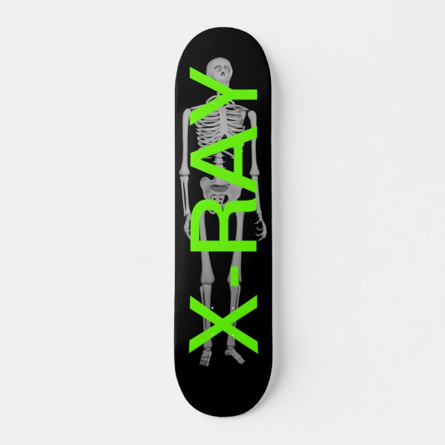 SKATEBOARD RAYOS X (Anverso )