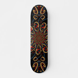 Skateboard Real Batik Patinaje Artístico Floral