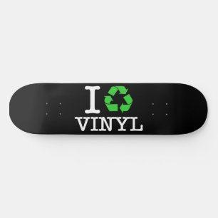Skateboard Reciclar vinilo