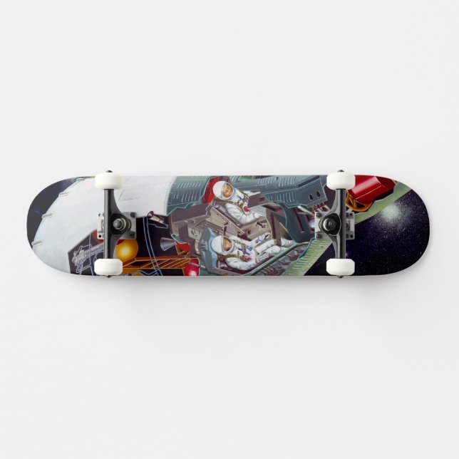 Skateboard Recorrer Una nave espacial Gemini De Dos Personas  (Horz)