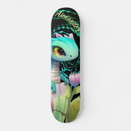 Skateboard Recortar un dragón Personalizado Editar su nombre