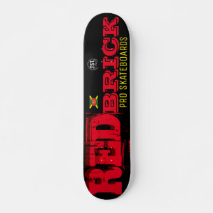 Skateboard RED BRICK, 73/7" Deck