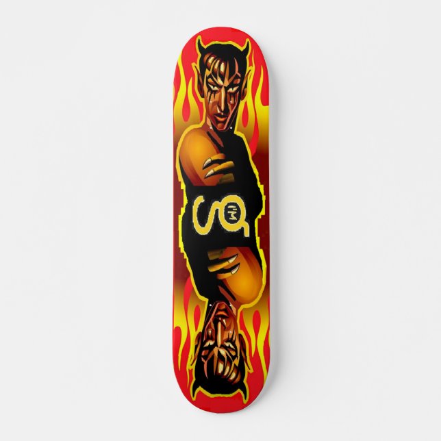 Skateboard Red Demon (Anverso )
