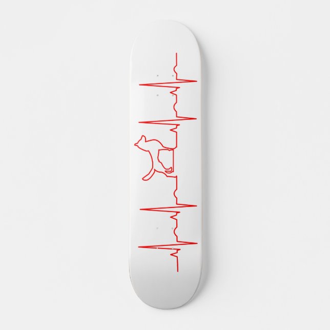 Skateboard Red Dog Heartbeat (Anverso )