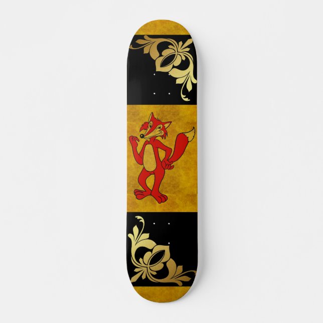 Skateboard Red Fox (Anverso )