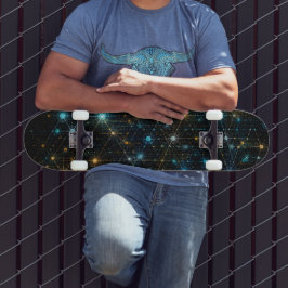 Skateboard Red Nexus de red 3D
