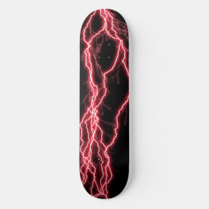 Skateboard Red Thunderstorm Electric