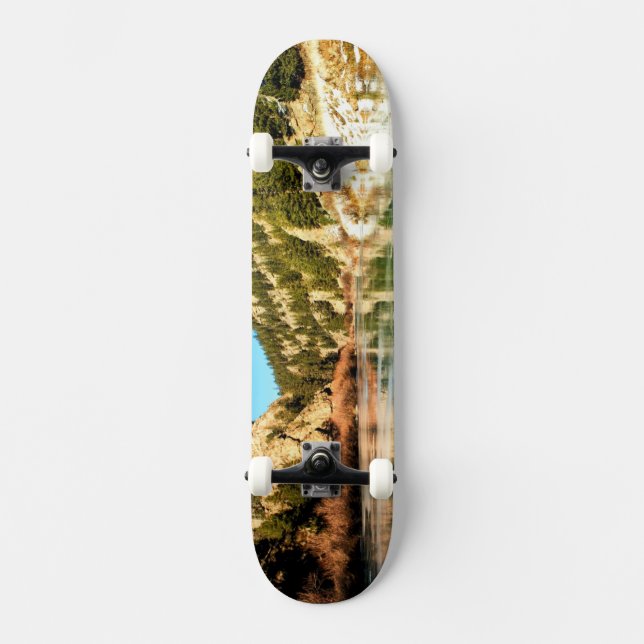 Skateboard Reflexión en el barranco de Elevenmile (Anverso)