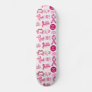 Skateboard Regalo para sobreviviente de cáncer - guerrero
