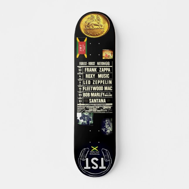 Skateboard REGGAE / Dennis Thompson 7 3/4" Tabla de Skateboar (Anverso )