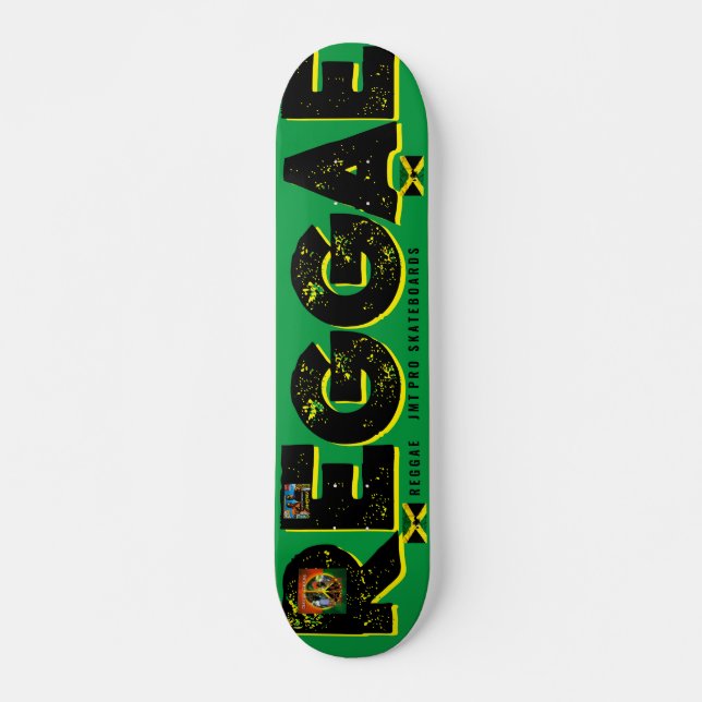 Skateboard REGGAE JMT7 3/4" Placa de patinaje (Anverso )