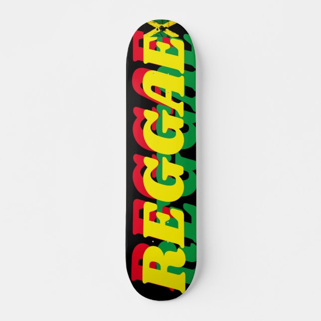 Skateboard REGGAE OFICIAL 7 Estaca de patinaje de 3/4" (Anverso )
