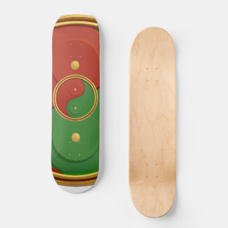 Skateboard Reggae Yin y Yang