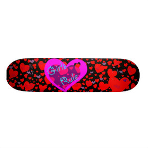 Skateboard Regla de los chicas