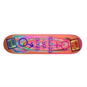 Skateboard Regla de los chicas - Drool de los muchachos