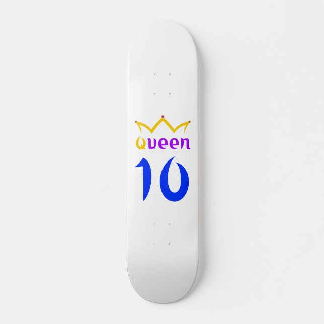 Skateboard Reina 10 (Anverso )