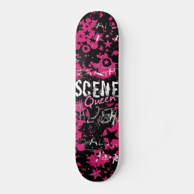 Skateboard Reina de escena (Anverso)