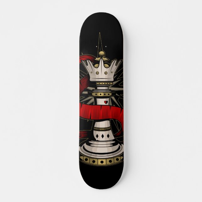 Skateboard Reina Real (Anverso )