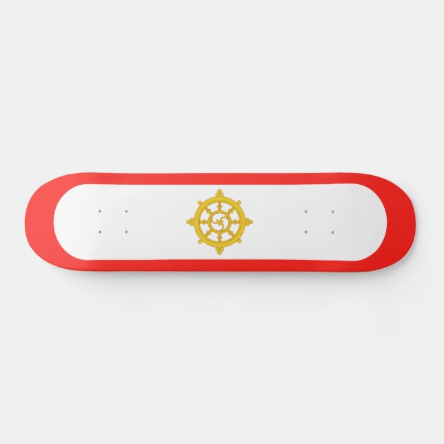Skateboard Reino de la Bandera Sikkim (Horz)