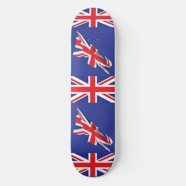Skateboard Reino Unido (Anverso)