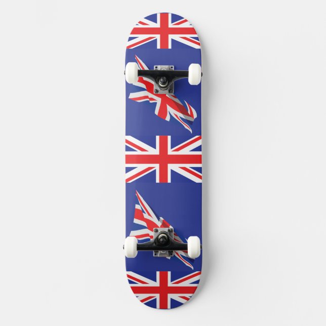 Skateboard Reino Unido (Anverso)