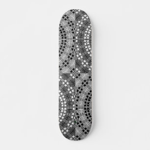 Skateboard Rejilla de Mandala Reflejada