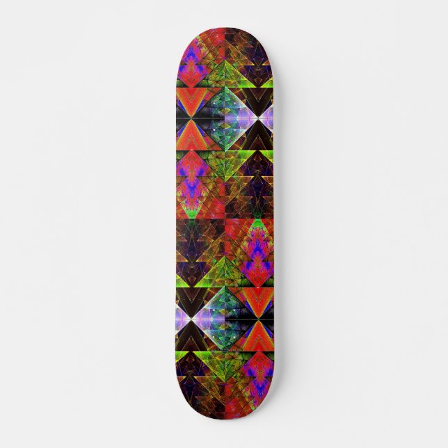 Skateboard Rejilla de prisma triangular 2 (Anverso )