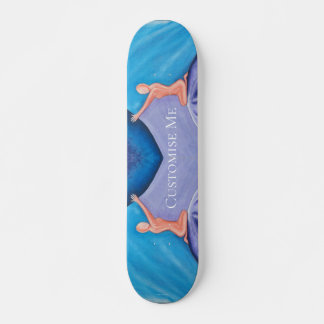 Skateboard Relájate - Pintura de aceite