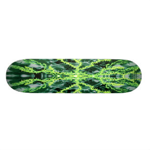 SKATEBOARD RELÁMPAGO VERDE